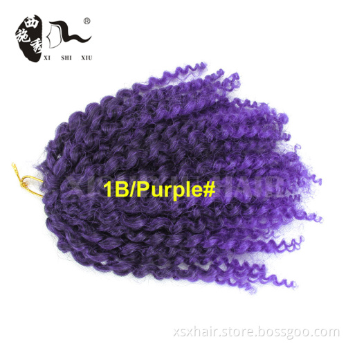 2016 Alibaba Express mali bob Mambo Crochet Twist Synthetic Afro Kinky Twist Braid For Hair Extension